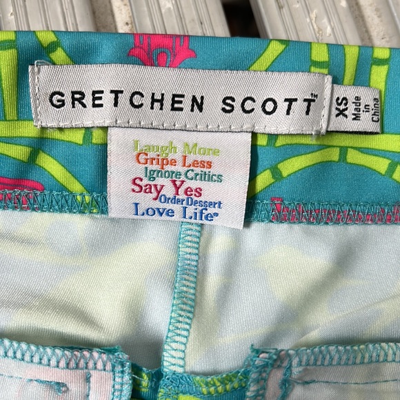 Gretchen Scott Bird Cage Skort Skirt Shorts Pockets Fun Playful Exercise - Picture 8 of 9